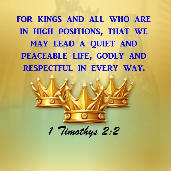 1 Timothy 2:2